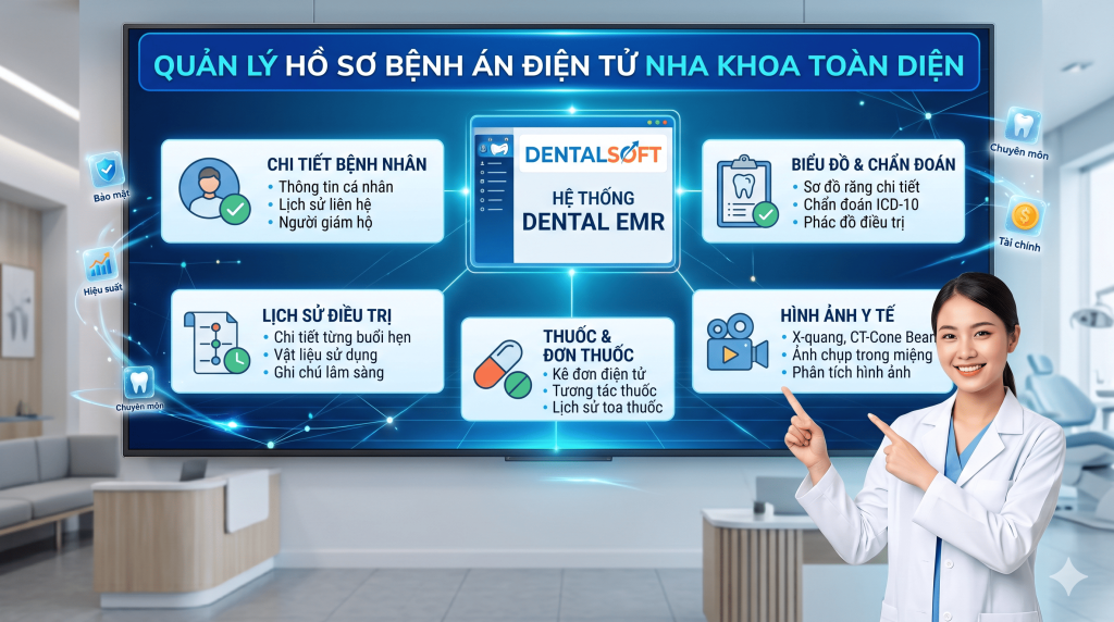 Thông tư 13/2025: Checklist hồ sơ bệnh án điện tử cho phòng khám nha khoa trước 31/12/2026