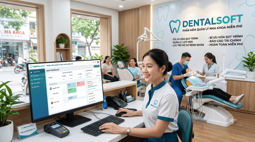phần mềm quản lý nha khoa miễn phí