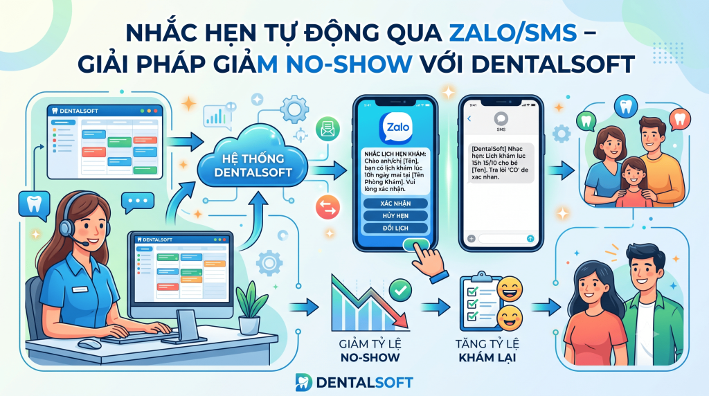 Phần mềm đặt lịch hẹn nha khoa